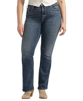 Silver Jeans Co. Plus Avery High Rise Slim Bootcut Luxe Stretch