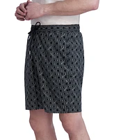 Karl Lagerfeld Paris Men's Woven Geometric Shorts, Created for Macy's