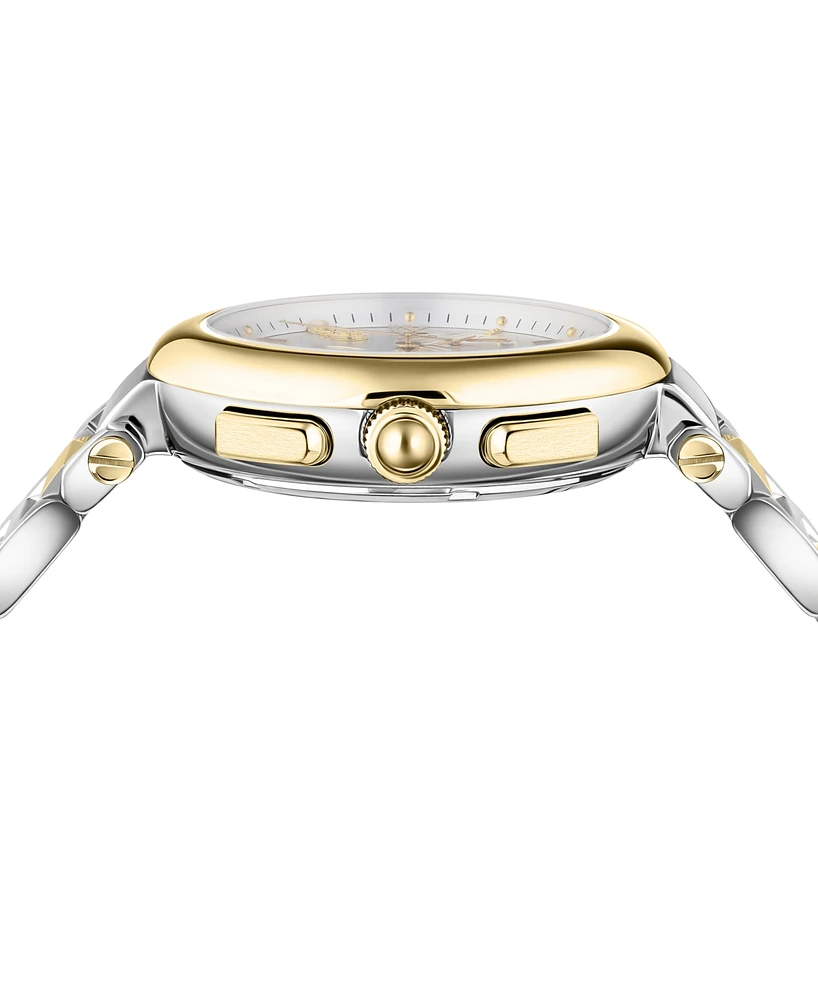 Ferragamo Women's Swiss Chronograph Two-Tone Bracelet Watch 40mm
