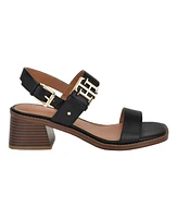 Tommy Hilfiger Women's Toliza Strappy Block Heel Sandals