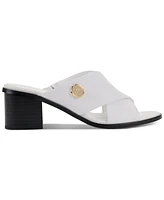 Karl Lagerfeld Paris Women's Henryk Crisscross Sandals