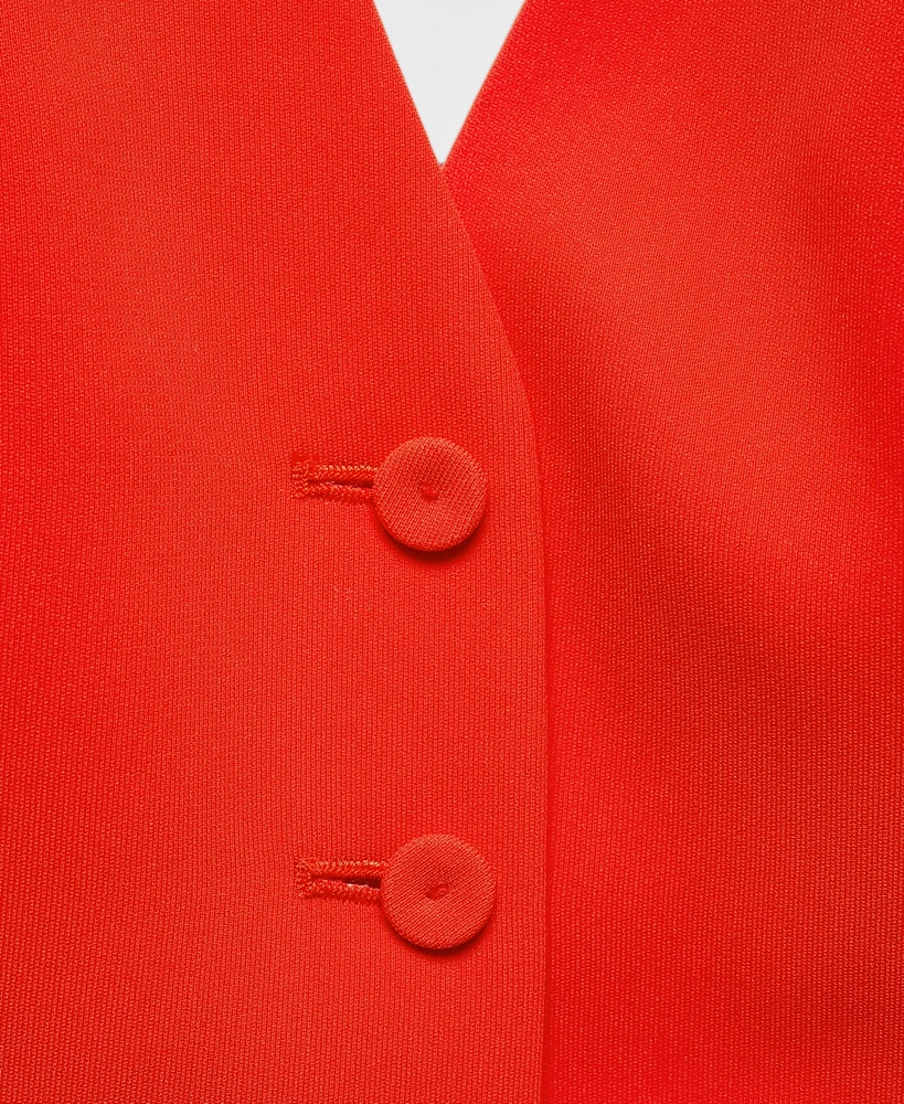 Mango Women's Buttons Detail Suit Vest