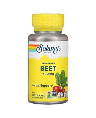 Solaray Fermented Beet 500 mg - 100 VegCaps