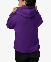 La Pop Art Women's Word Girl Horse Hooded Sweatshirt