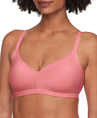 Warner's Women's Easy Does It Underarm-Smoothing Wireless Lightly Lined Comfort Bra RM3911F