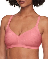 Warner's Women's Easy Does It Underarm-Smoothing Wireless Lightly Lined Comfort Bra RM3911F