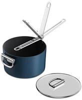 Joseph Joseph Space Ceramic Nonstick 5.4.Qt. Saucepan