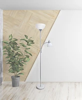 Creekwood Home Essentix 71.5" Tall Traditional 2 Light Mother Daughter Metal Floor Lamp