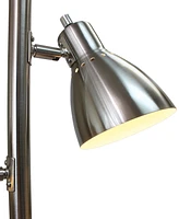 Creekwood Home Essentix 64" Tall Traditional 3 Light Metal Tree Floor Lamp with Metal Adjustable Spotlight Shades