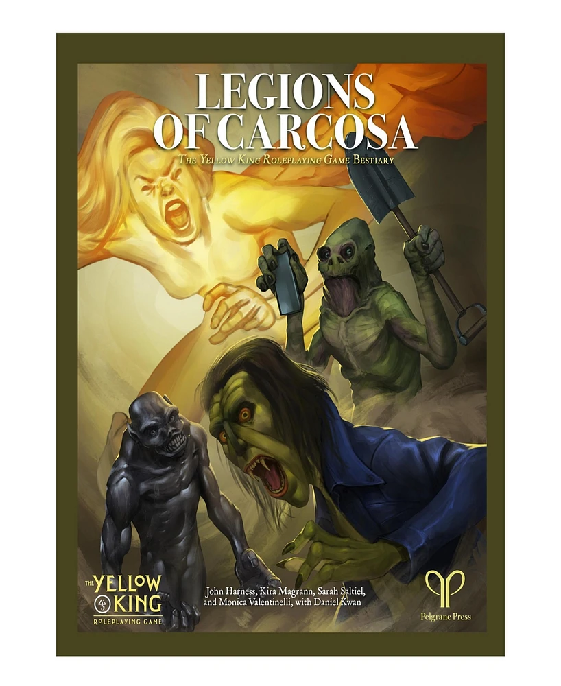 Pelgrane Press - Legions of Carcosa - The Yellow King Bestiary Rpg Book