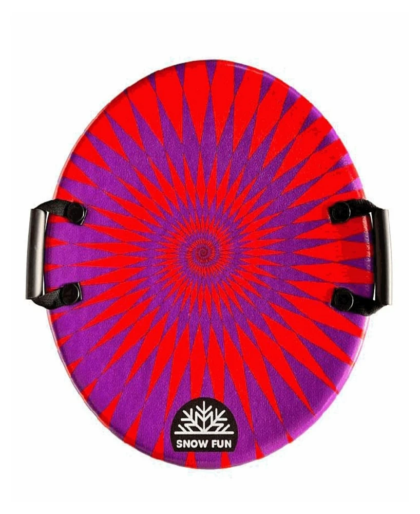 Snowfun - Hot Pink Round Foam Sled