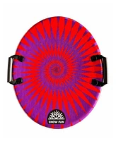 Snowfun - Hot Pink Round Foam Sled