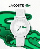 Lacoste Unisex L.12.12. Silicone Strap Watch 48mm