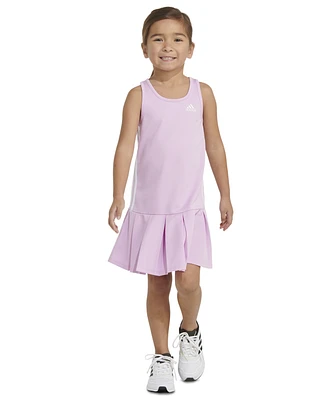 adidas Toddler & Little Girls Sleeveless Tank Top Tennis Dress