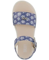 Dkny Little & Big Girls Lottie Brea Logo Platform Sandals