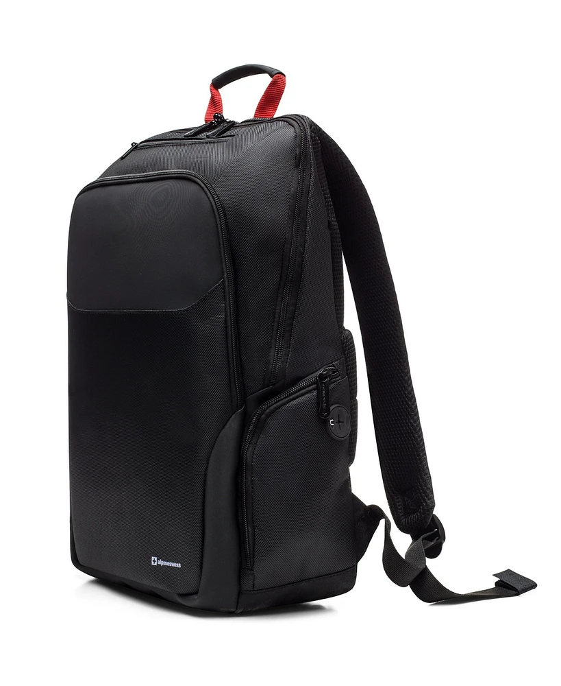 Alpine Swiss 16a Laptop Backpack Slim Travel Computer Bag Business Daypack