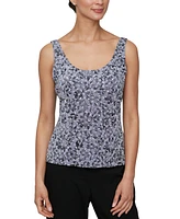 Alex Evenings Women's 2-Pc. Printed Twinset