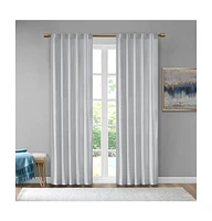 510 Design Colt Room Darkening Velvet Thermal Insulated Curtain Panel Pair