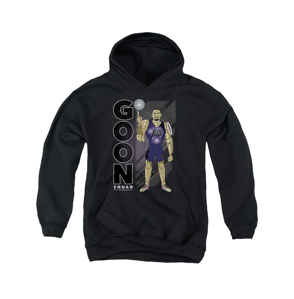 Space Jam 2 Boys Youth Goon Squad Chronos Pull Over Hoodie / Hooded Sweatshirt