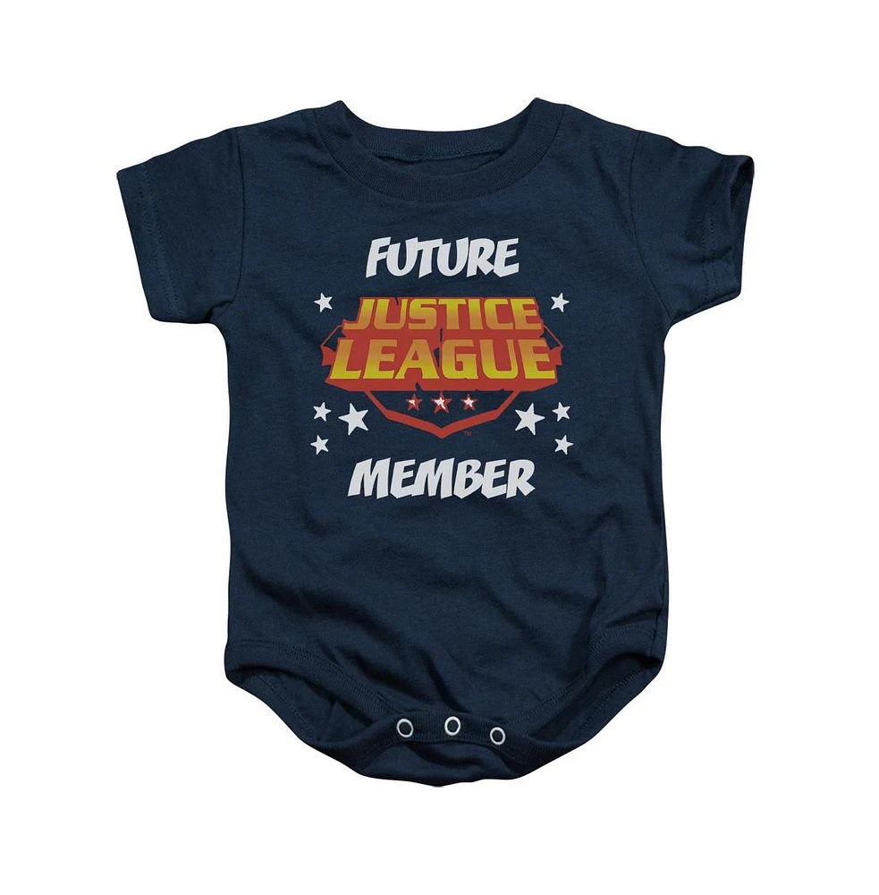 Justice League Baby Girls of America Future Member Snapsuit