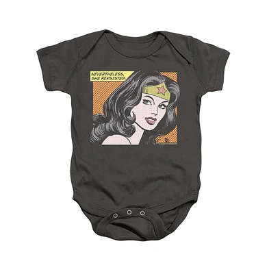 Wonder Woman Baby Girls She Persisted Snapsuit