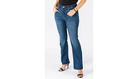 Slink Jeans Plus Size High Rise Bootcut Jeans