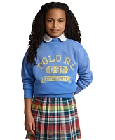 Polo Ralph Lauren Big Girls Logo Graphic Terry Sweatshirt