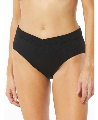 Beach House Women's Swim Letty Crossover Textured Bikini Bottom