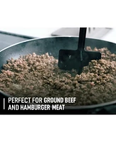 Zulay Kitchen Ground Beef Chopper Tool Hamburger Smasher - Meat For