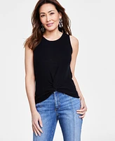 I.n.c. International Concepts Women's Twist-Hem Sweater Tank Top