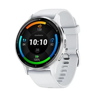 Garmin Venu 3 Smartwatch - Stainless Steel Bezel with Whitestone Case