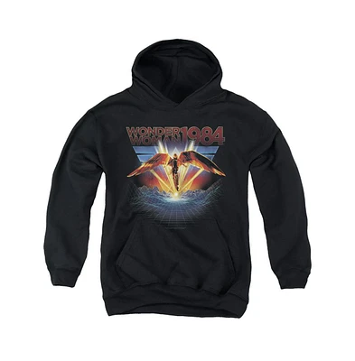 Wonder Woman Boys 84 Youth Metal Pull Over Hoodie / Hooded Sweatshirt