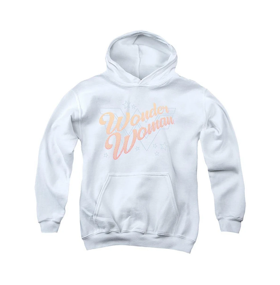 Wonder Woman Boys 84 Youth Lines Pull Over Hoodie / Hooded Sweatshirt