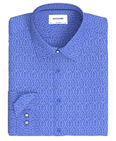 Duchamp London Men's Woven Diamond Dress Shirt