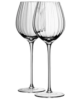 Lsa International Aurelia White Wine Glass 15oz Clear Optic x 2