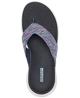 Skechers Women's Gowalk Flex Invoke Flip-Flop Thong Sandals from Finish Line