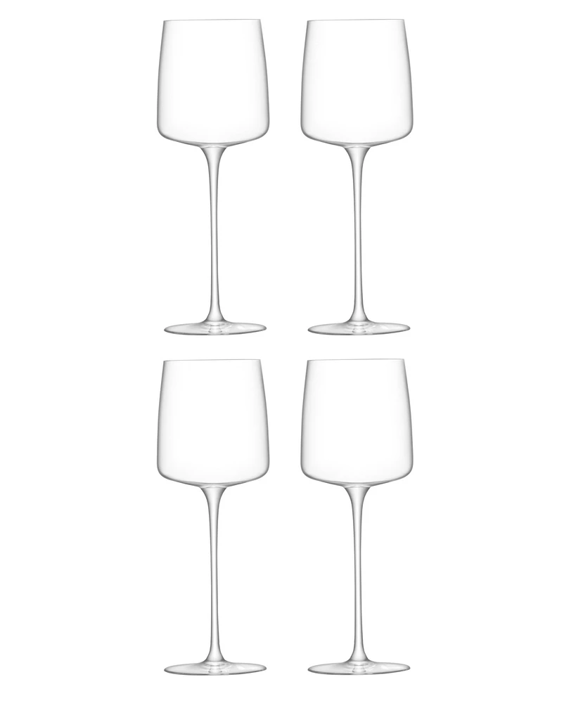 Lsa International Metropolitan White Wine Glasses, Set of 4