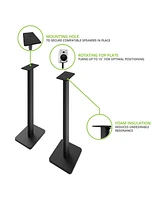 Kanto SP26PL 26" Bookshelf Speaker Stands with Rotating Top Plates and Cable Management - Pair
