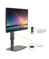 Kanto DTS1000 Universal Desktop Stand with Adjustable Height, Tilt, and Swivel for 17" - 32" Monitors