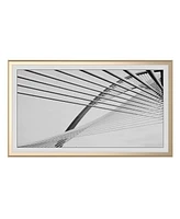 Deco Tv Frames 55" Alloy Scoop Frame for Samsung The Frame Tv 2021-2024