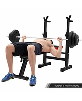 Sugift Adjustable Weight Bench with 330 Lbs.