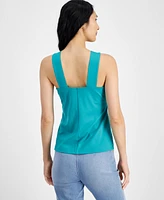 I.n.c. International Concepts Women's Keyhole Tank Top, Created for Macy's