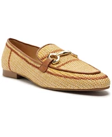 Arezzo Women's Emmy Raffia Loafers