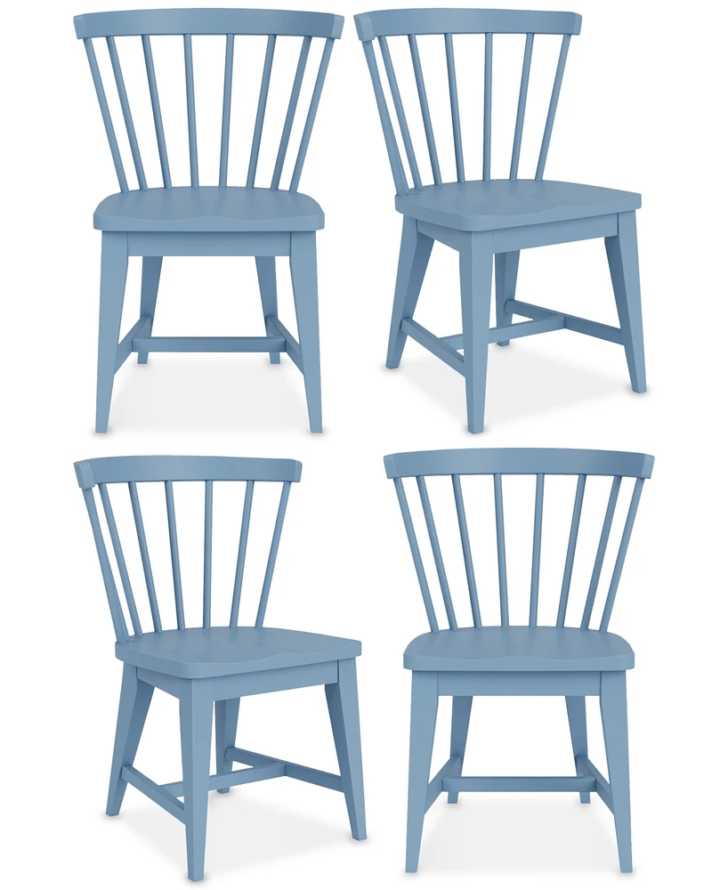 Catriona 4 Pc. Wood Side Chair Set