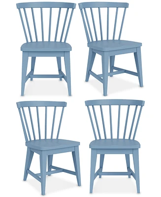 Catriona 4 Pc. Wood Side Chair Set