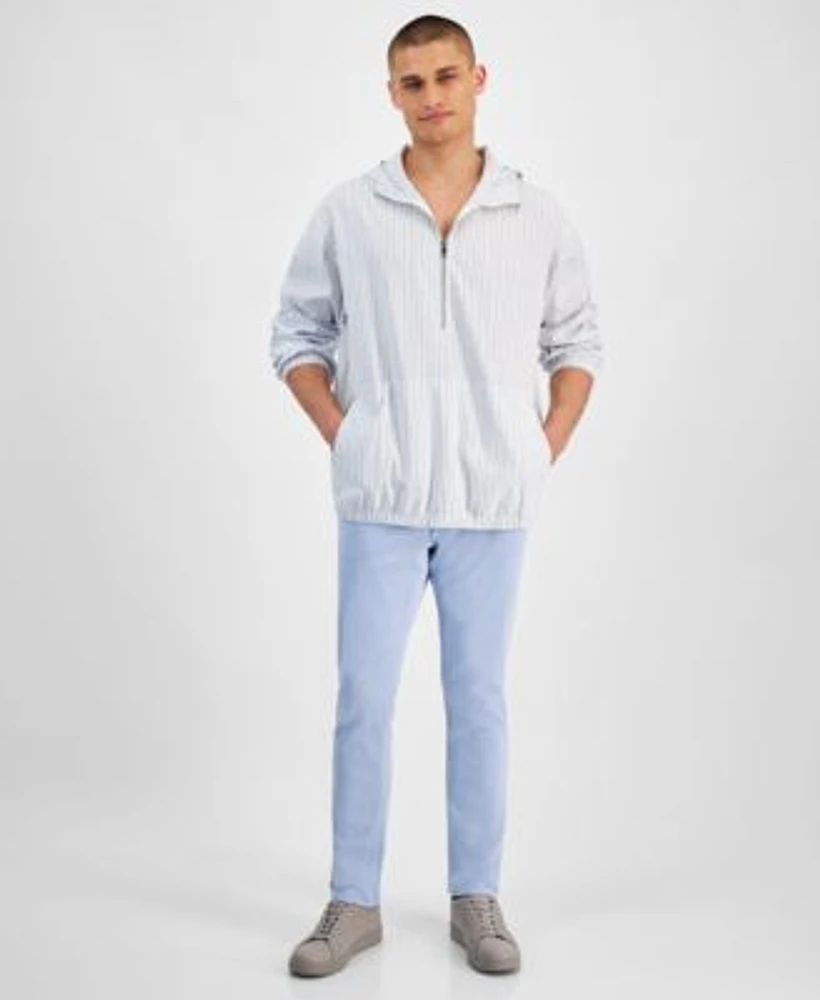 Michael Kors Mens Popover Hoodie Pigment Dyed Jeans