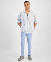 Michael Kors Mens Popover Hoodie Pigment Dyed Jeans