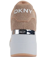 Dkny Women's Parks Lace-Up Wedge Sneakers