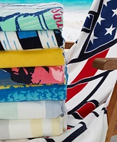 Izod Stripe Beach Towel, 40" x 70"