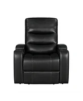 White Label Savonburg 38" Power Reclining Chair with Power Headrest, Receptacle